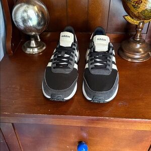 Adidas Classic Black and White Trainers